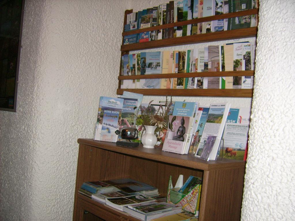 Gaestehaus Hochrhoenblick Schönau an der Brend Zewnętrze zdjęcie