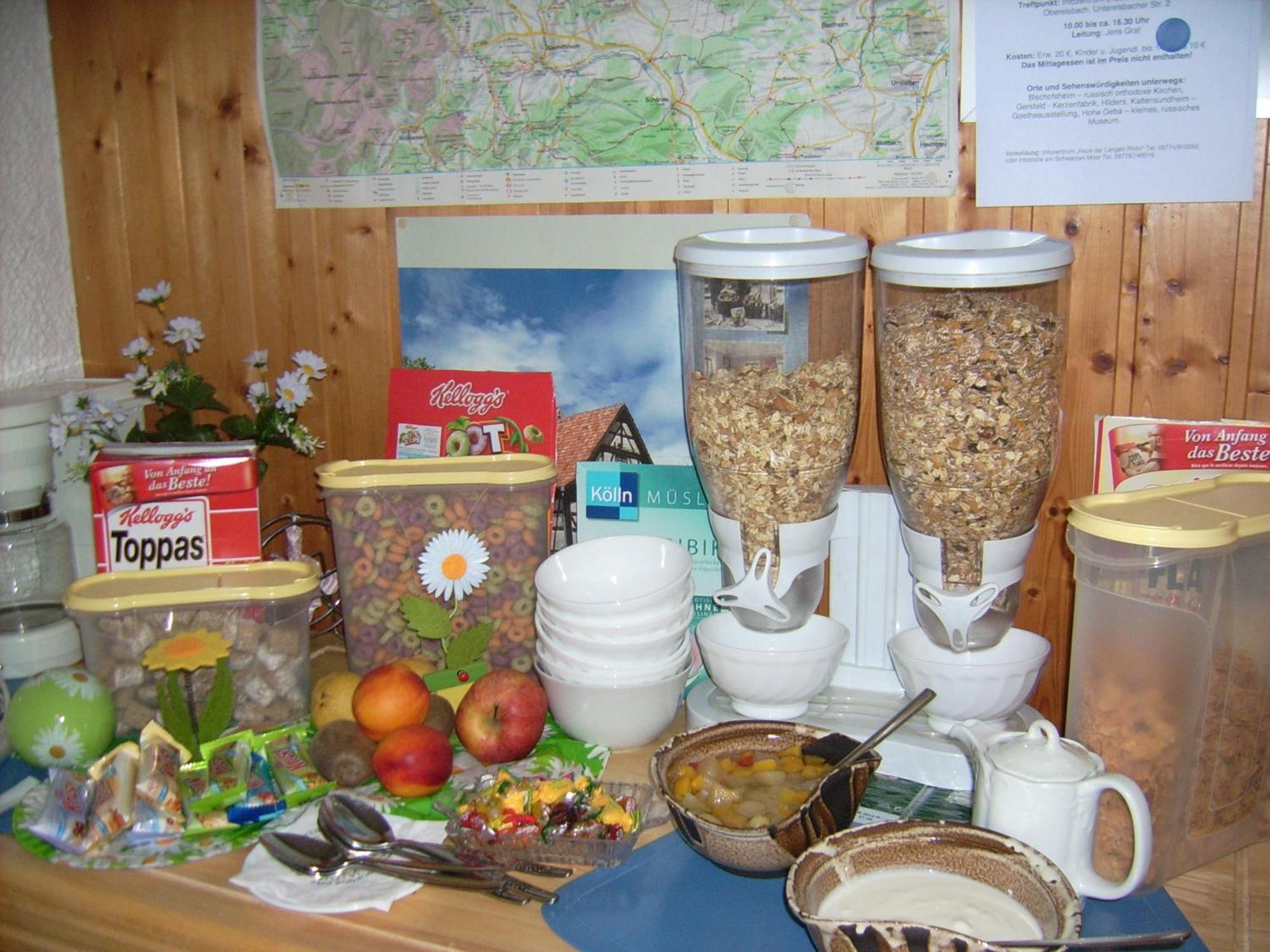 Gaestehaus Hochrhoenblick Schönau an der Brend Zewnętrze zdjęcie
