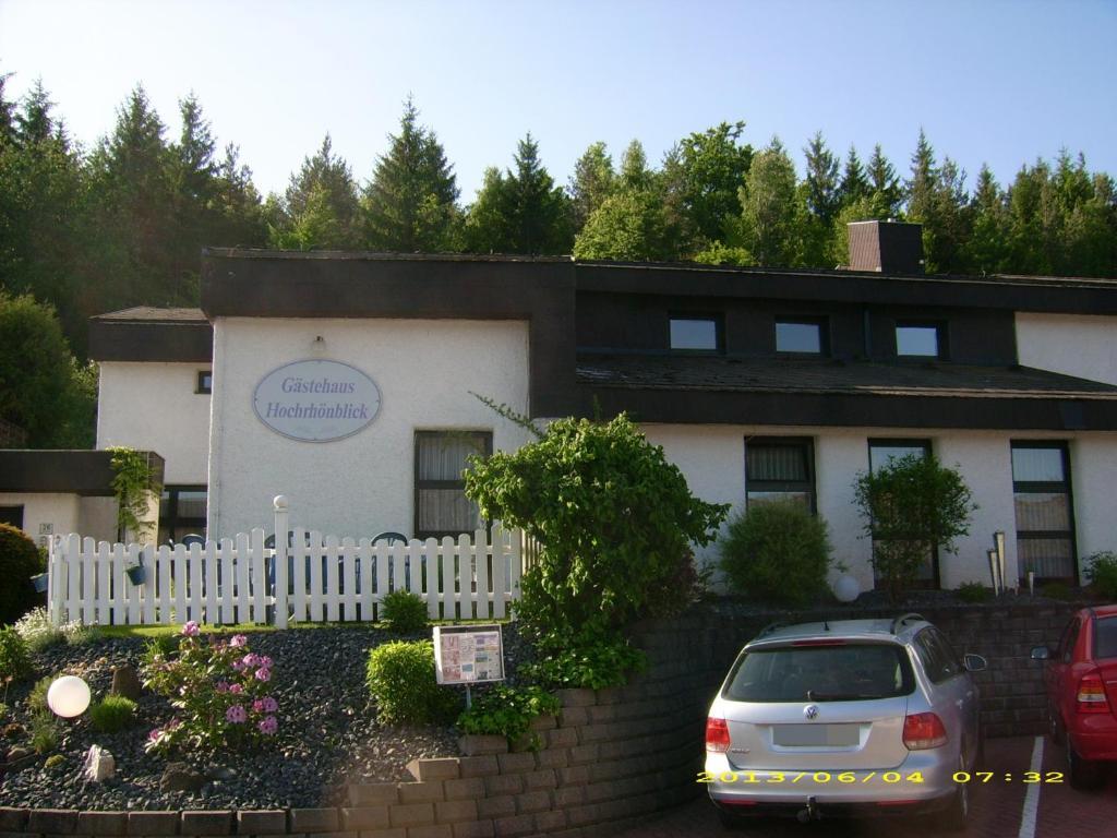 Gaestehaus Hochrhoenblick Schönau an der Brend Zewnętrze zdjęcie