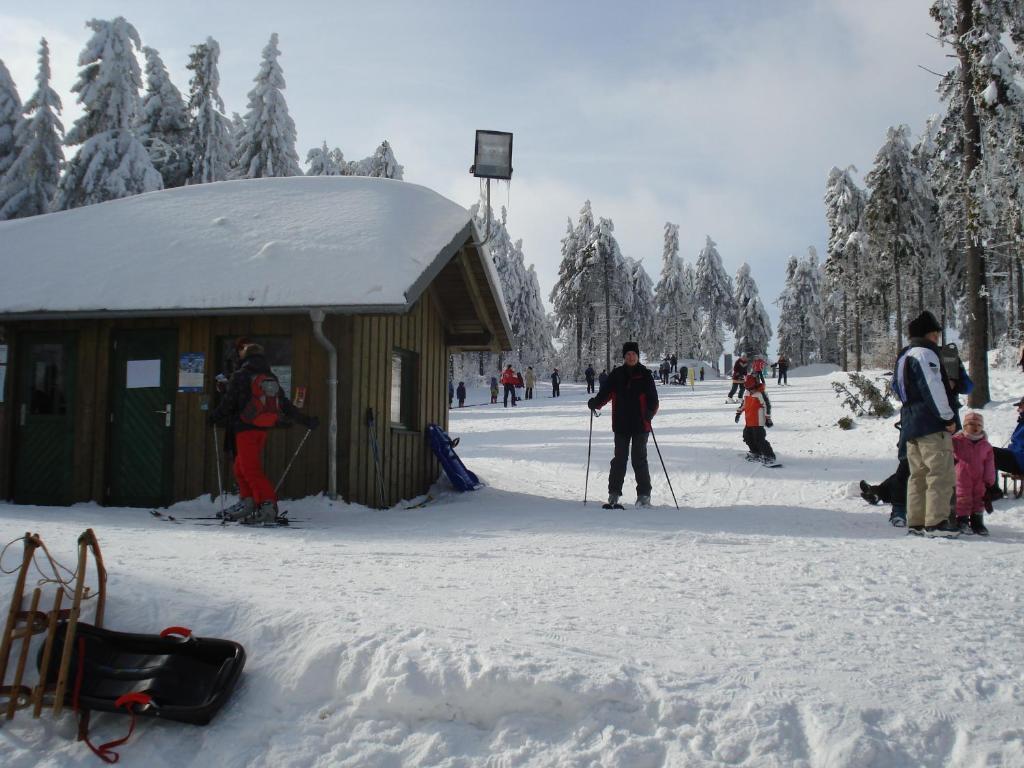 Gaestehaus Hochrhoenblick Schönau an der Brend Zewnętrze zdjęcie