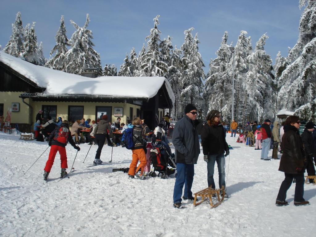Gaestehaus Hochrhoenblick Schönau an der Brend Zewnętrze zdjęcie